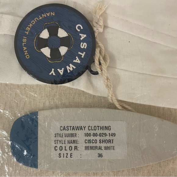 Castaway of Nantucket Embroidered Cisco Shorts. - Picture 4 of 7